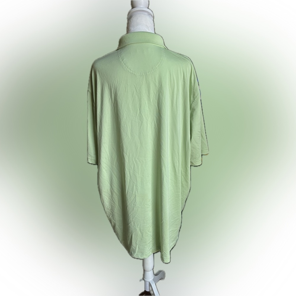 💚 Greg Norman Collection Mint Polo Short-Sleeve Shirt - Picture 2 of 11